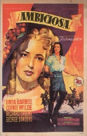 PROGRAMA DE CINE: ¡AMBICIOSA!