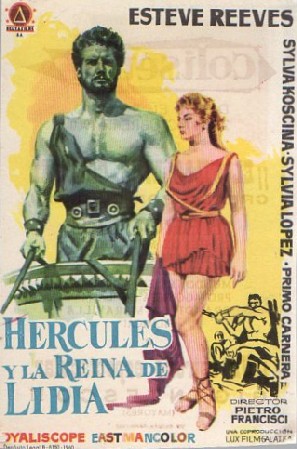 PROGRAMA DE CINE: HERCULES Y LA REINA DE LIDIA