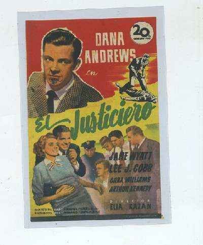 PROGRAMA DE CINE: EL JUSTICIERO