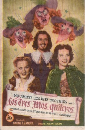 PROGRAMA DE CINE: LOS TRES MOS… QUITEROS