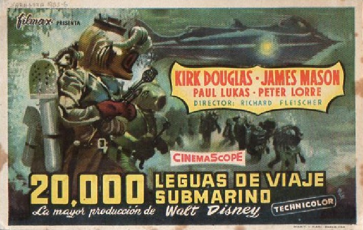 PROGRAMA DE CINE: 20.000 LEGUAS DE VIAJE SUBMARINO