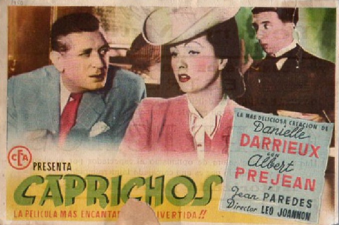 PROGRAMA DE CINE: CAPRICHOS