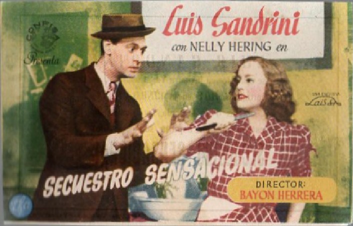 PROGRAMA DE CINE: SECUESTRO SENSACIONAL