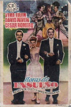 PROGRAMA DE CINE: HORAS DE ENSUEÑO