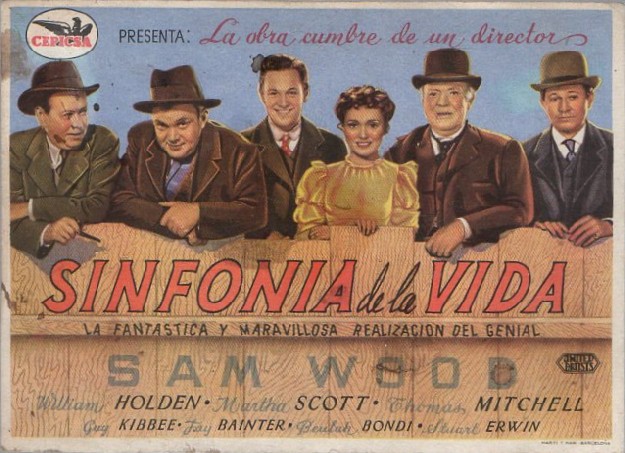 PROGRAMA DE CINE: SINFONIA DE LA VIDA