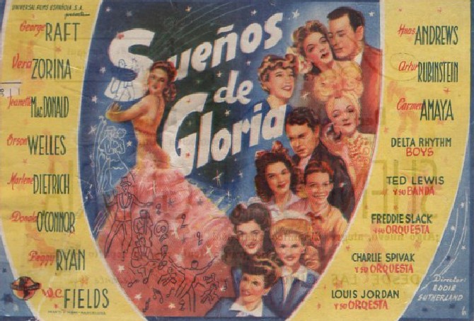 PROGRAMA DE CINE: SUEÑOS DE GLORIA