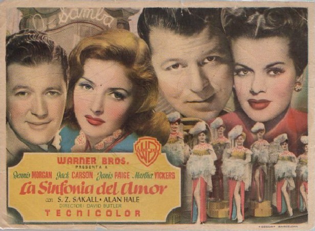 PROGRAMA DE CINE: LA SINFONIA DEL AMOR