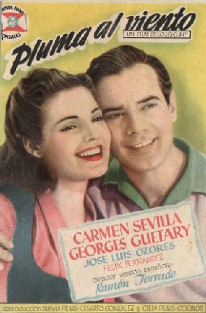 PROGRAMA DE CINE: PLUMA AL VIENTO