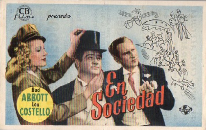PROGRAMA DE CINE: EN SOCIEDAD