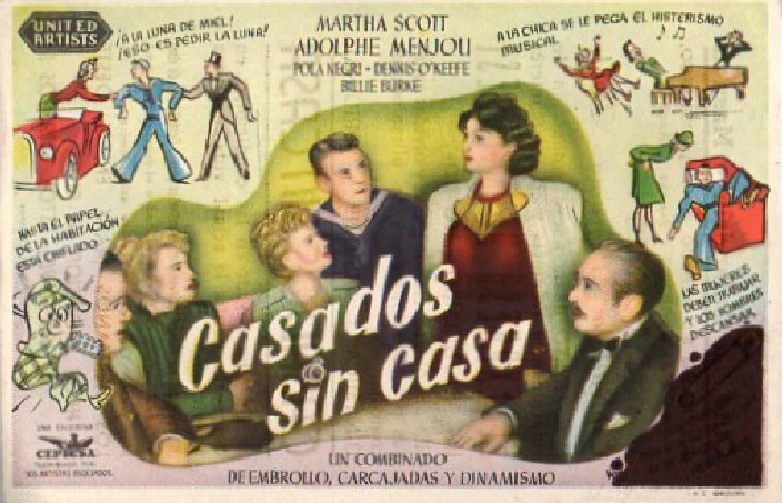 PROGRAMA DE CINE: CASADOS SIN CASA