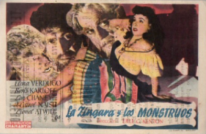 PROGRAMA DE CINE: LA ZINGARA Y LOS MONSTRUOS