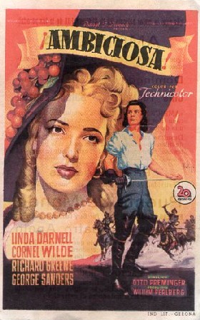 PROGRAMA DE CINE: AMBICIOSA