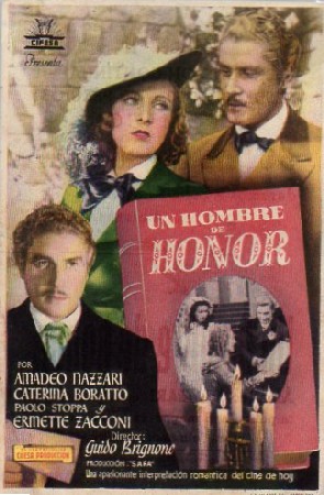 PROGRAMA DE CINE: UN HOMBRE DE HONOR
