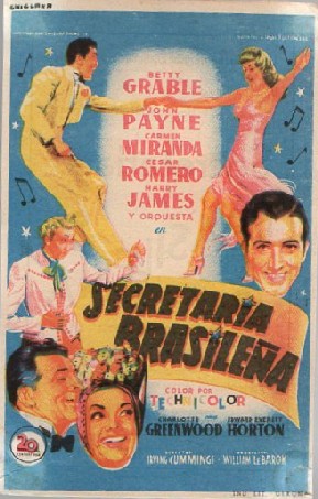 PROGRAMA DE CINE: SECRETARIA BRASILEÑA