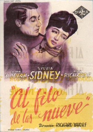 PROGRAMA DE CINE: AL FILO DE LAS NUEVE