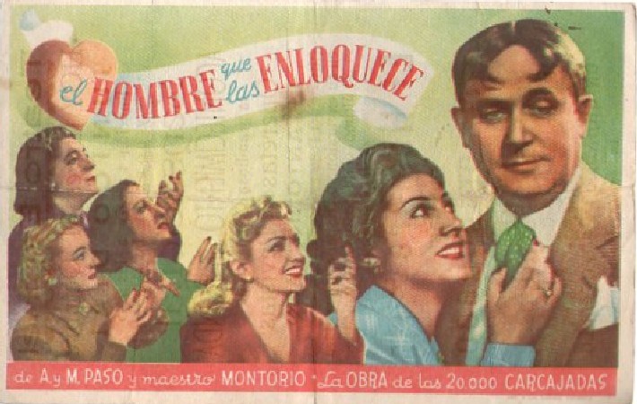 PROGRAMA DE CINE: EL HOMBRE QUE LAS ENLOQUECE