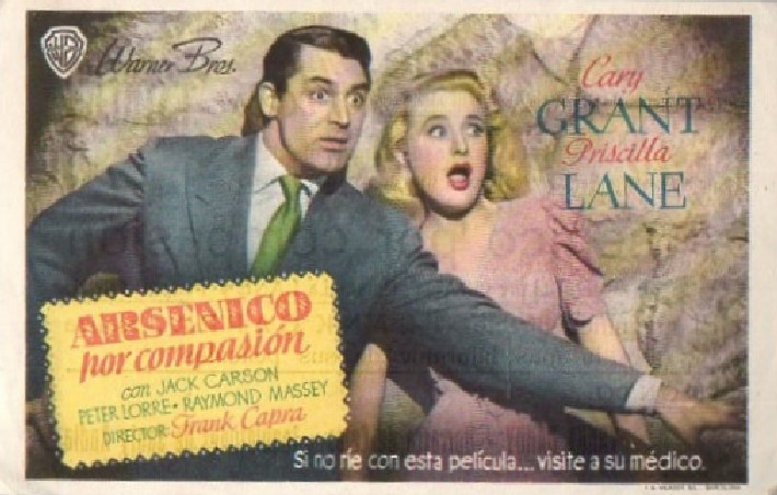 PROGRAMA DE CINE: ARSENICO POR COMPASION