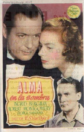 PROGRAMA DE CINE: ALMA EN LA SOMBRA