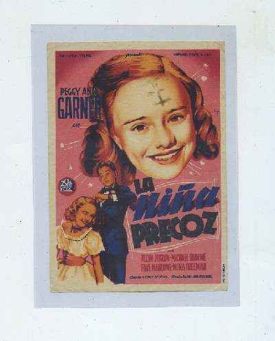 PROGRAMA DE CINE: LA NIÑA PRECOZ