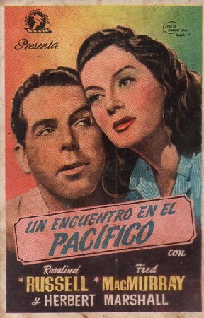 PROGRAMA DE CINE: UN ENCUENTRO EN EL PACÍFICO