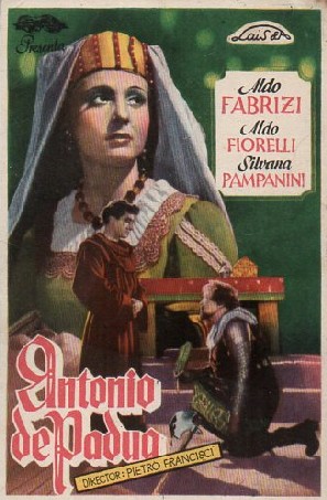 PROGRAMA DE CINE: ANTONIO DE PADUA