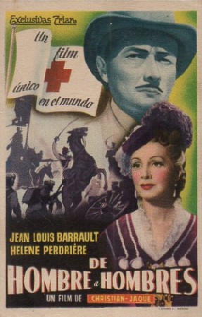 PROGRAMA DE CINE: DE HOMBRE A HOMBRES