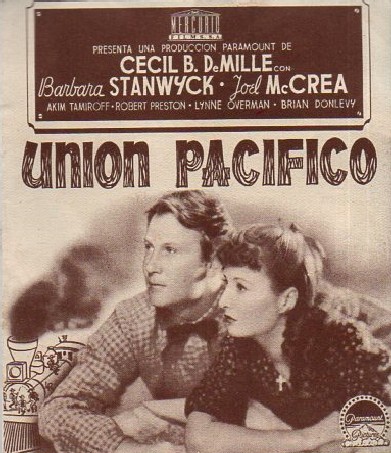 PROGRAMA DOBLE DE CINE: UNIÓN PACÍFICO