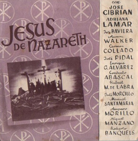 PROGRAMA DOBLE DE CINE: JESÚS DE NAZARETH