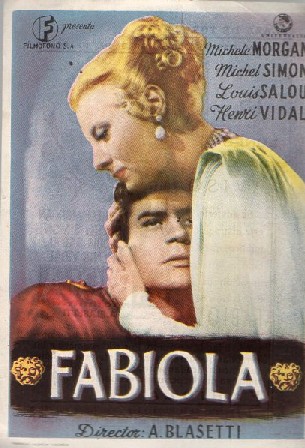 PROGRAMA DE CINE: FABIOLA