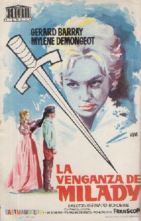 PROGRAMA DE CINE: LA VENGANZA DE MILADY