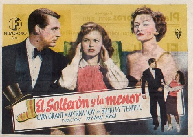 PROGRAMA DE CINE: EL SOLTERON Y LA MENOR