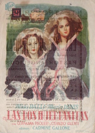 PROGRAMA DE CINE: LAS DOS HUERFANITAS