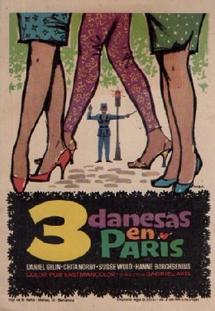 PROGRAMA DE CINE: 3 DANESAS EN PARÍS