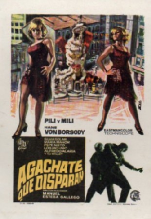 PROGRAMA DE CINE: AGACHATE QUE DISPARAN
