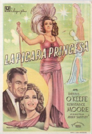 PROGRAMA DE CINE: LA PICARA PRINCESA