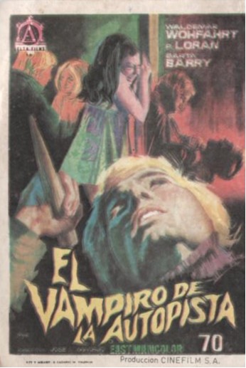 PROGRAMA DE CINE: EL VAMPIRO DE LA AUTOPISTA