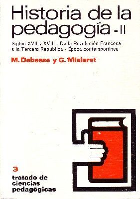 HISTORIA DE LA PEDAGOGIA II
