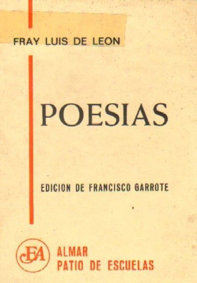 POESIAS DE FRAY LUIS DE LEON
