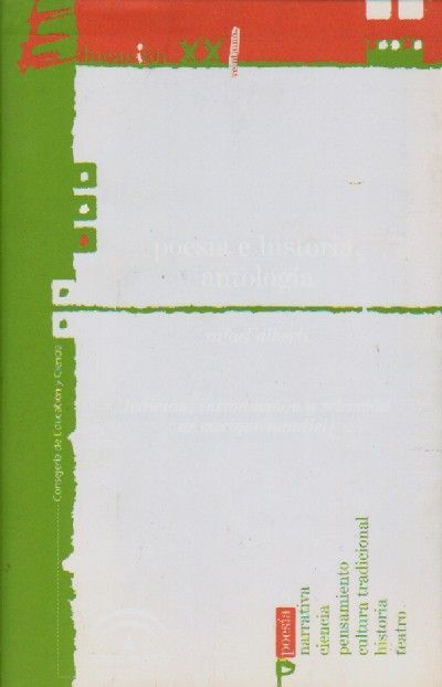 POESIA E HISTORIA. ANTOLOGIA