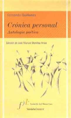 CRONICA PERSONAL. ANTOLOGIA POETICA