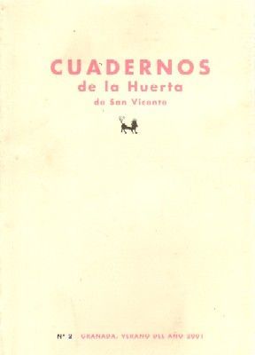 CUADERNOS DE LA HUERTA DE SAN VICENTE Nº 2