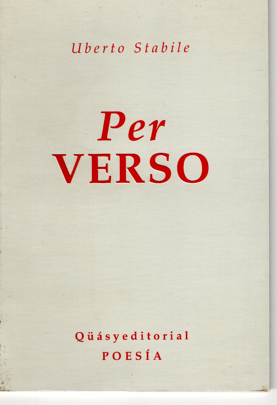 PER VERSO