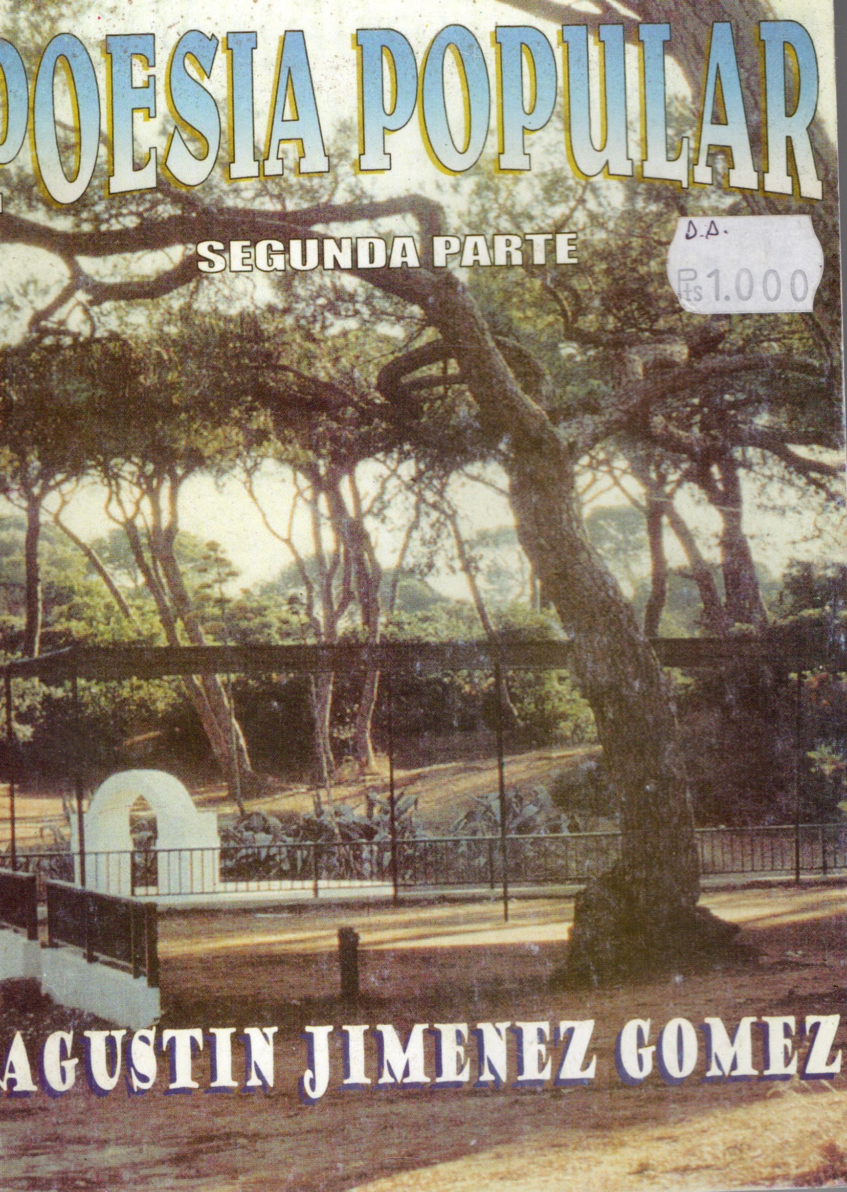 POESIA POPULAR SEGUNDA PARTE