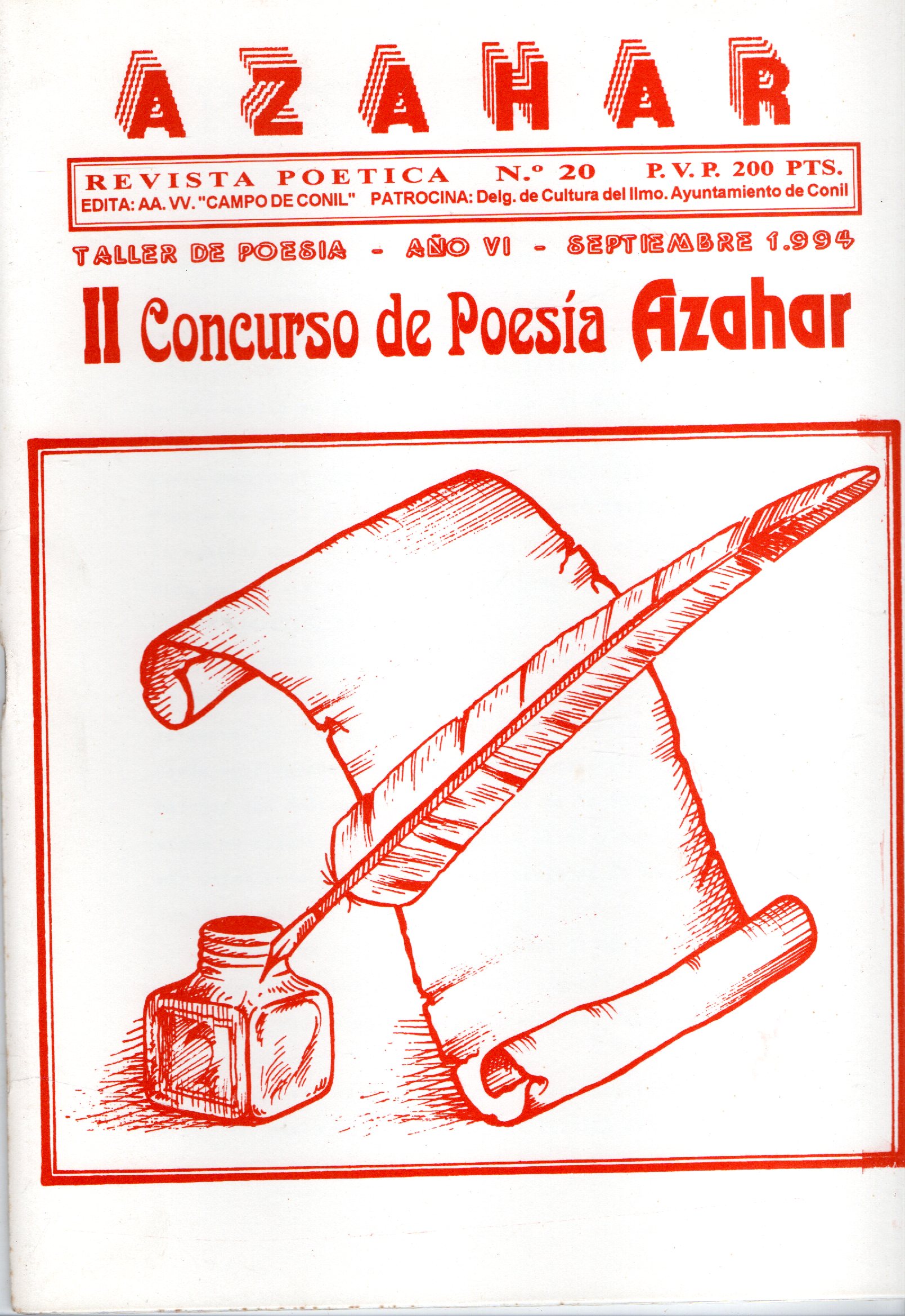 AZAHAR REVISTA POETICA Nº 20