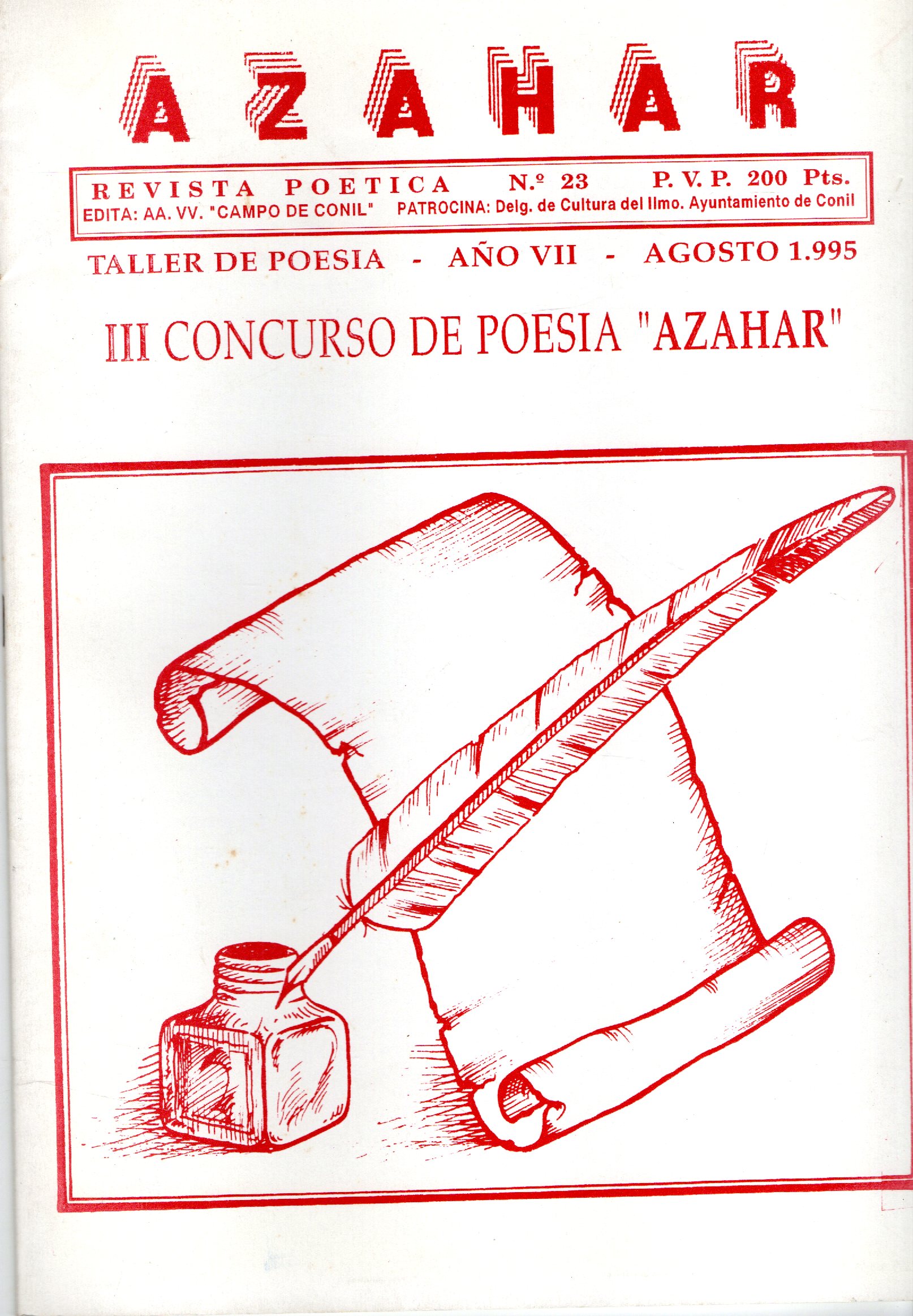 AZAHAR REVISTA POETICA Nº 23