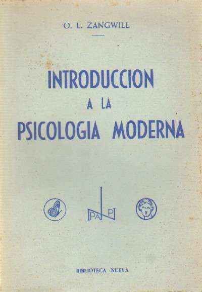 INTRODUCCION A LA PSICOLOGIA MODERNA