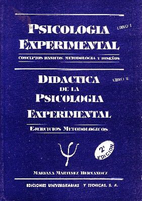 DIDACTICA DE LA PSICOLOGIA EXPERIMENTAL