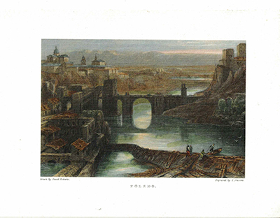 LITOGRAFIA (REPRODUCCION) TOLEDO.