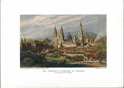 LITOGRAFIA (REPRODUCCION) CATEDRAL OF SANTIAGO