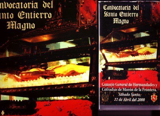 CONVOCATORIA DEL SANTO ENTIERRO MAGNO. (INCLUYE VHS).